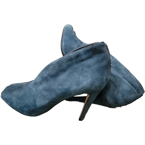 Halogen Teal Suede Rowen Booties Size 7.5 - Picture 7 of 10